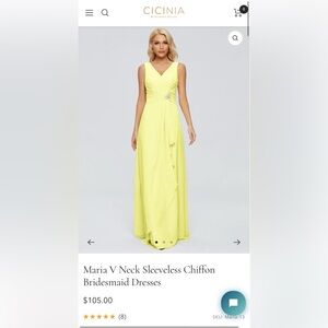 NWT Cicinia Formal Dress